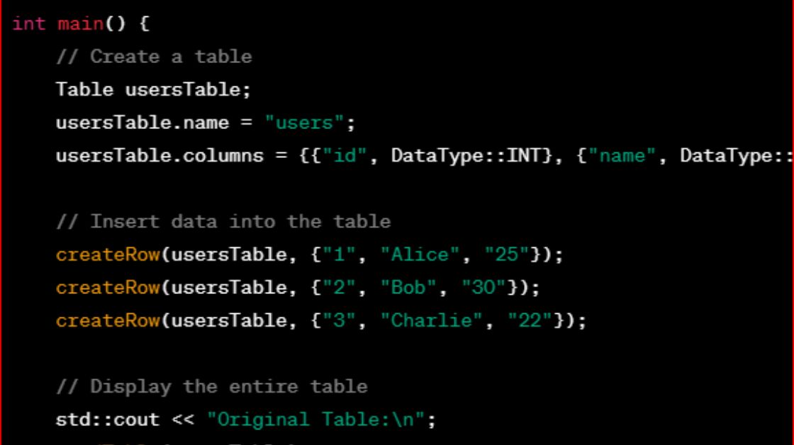 Building a Database System from Scratch in C++