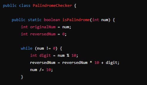 Palindrome Checker