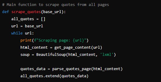 Web Scraping with BeautifulSoup