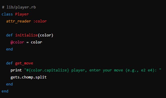 Building a Chess Game in Ruby